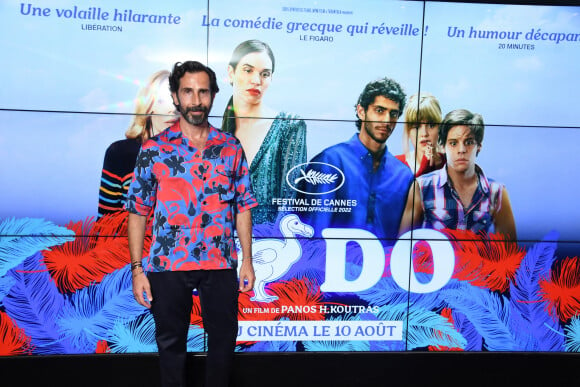 Exclusif - Polydoros Vogiatzis à la première du film "Dodo" au cinéma "UGC Ciné Cité Les Halles" à Paris, le 9 août 2022. © Giancarlo Gorassini/Bestimage