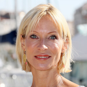 Rebecca Hampton du feuilleton télévisé "Plus belle la vie" au photocall du quatrième jour du festival international du film de La Rochelle, France. © Patrick Bernard/Bestimage 