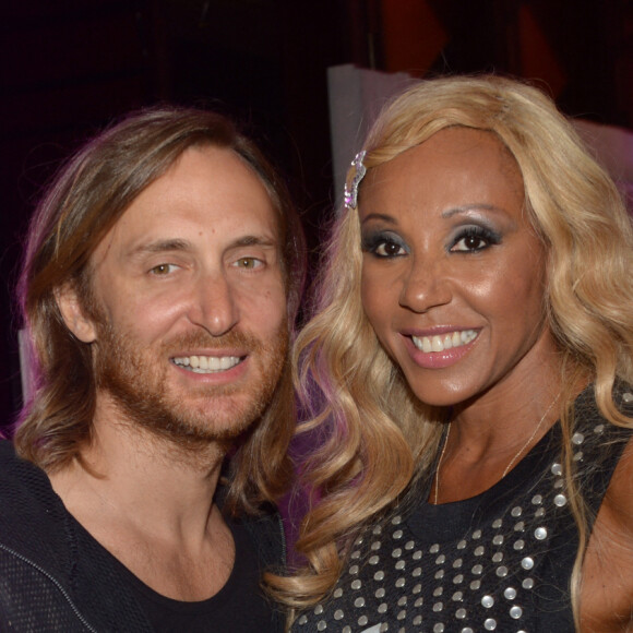 David et Cathy Guetta au gotha a Cannes le 10 aout 2013.