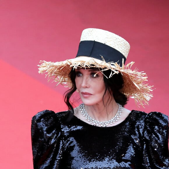 Isabelle Adjani - Montée des marches du film "La belle époque" lors du 72ème Festival International du Film de Cannes. Le 20 mai 2019 © Jacovides-Moreau / Bestimage 