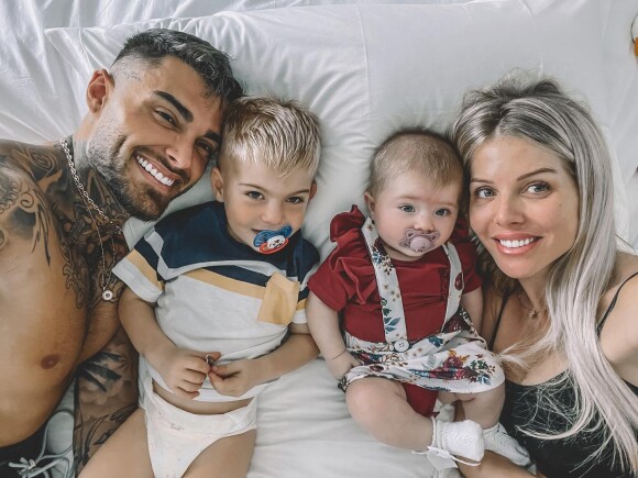 Jessica Thivenin et Thibault Garcia, stars de télé-réalité, forment une jolie famille avec leurs enfants Maylone et Leewane.
