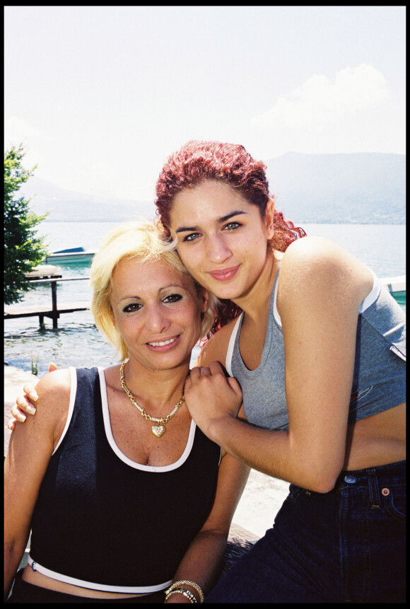 Larusso et sa mère en 1999