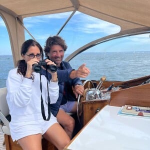 Cristiana Reali et Bruno Madinier en vacances sur Instagram.