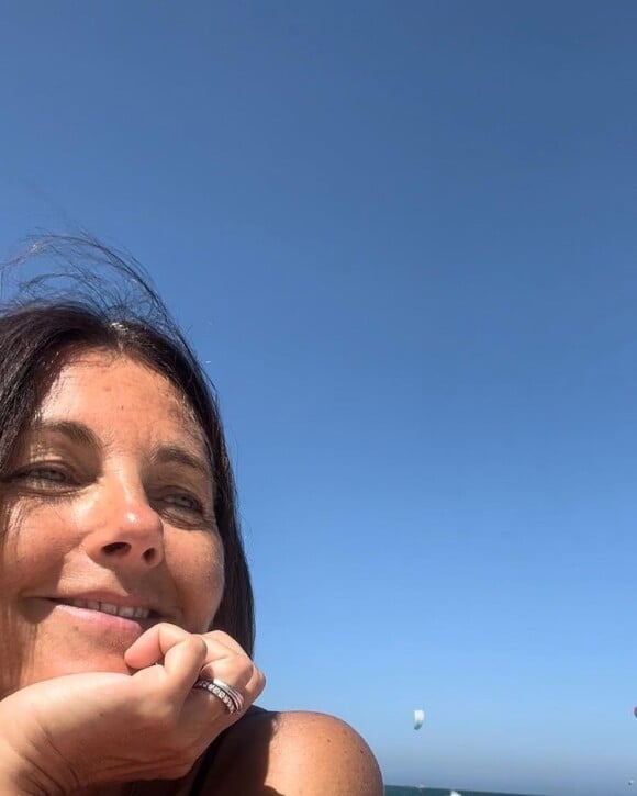 Cristiana Reali en vacances sur Instagram.