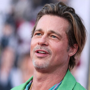 Brad Pitt arrive à la première du film "Bullet Train" à Los Angeles, le 1er août 2022.