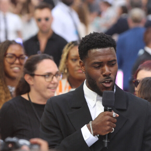 Brad Pitt à la première du film "Bullet Train" à Londres, le 20 juillet 2022.