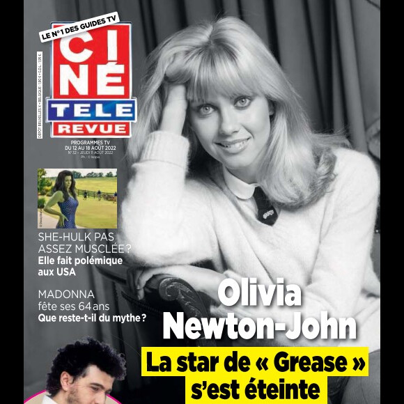 Couverture du magazine "Ciné Télé Revue", edition du 11/08/2022