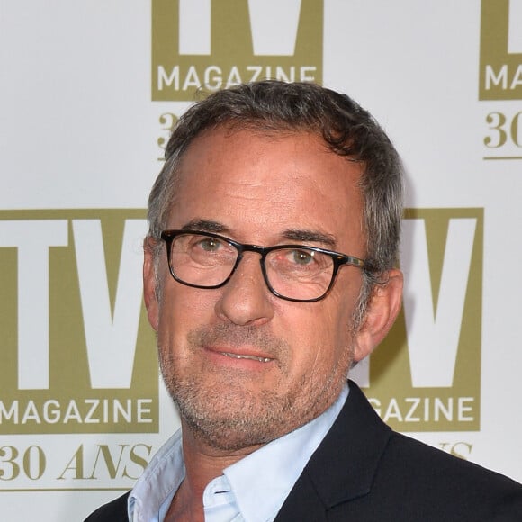 Christophe Dechavanne - Soirée d'anniversaire des 30 ans de TV Magazine au Pavillon des Champs-Elysées à Paris. © Coadic Guirec/Bestimage