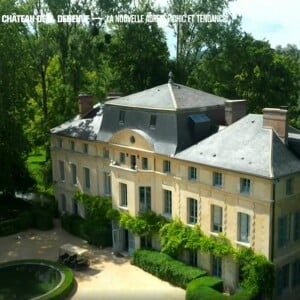 Le domaine de Catherine Deneuve en Normandie. @ TF1 / 50'Inside