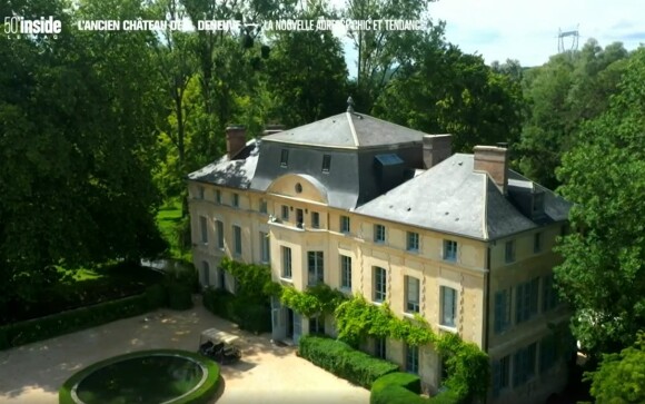 Le domaine de Catherine Deneuve en Normandie. @ TF1 / 50'Inside