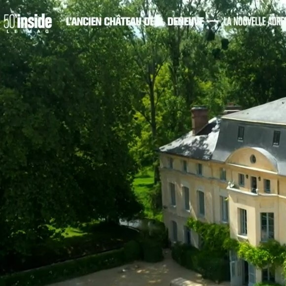 Le domaine de Catherine Deneuve en Normandie. @ TF1 / 50'Inside