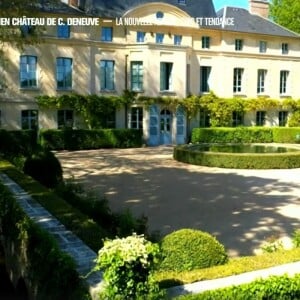 Le domaine de Catherine Deneuve en Normandie. @ TF1 / 50'Inside