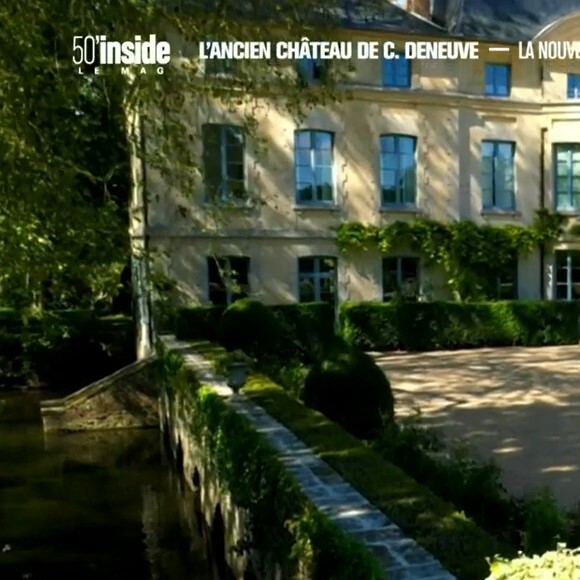 Le domaine de Catherine Deneuve en Normandie. @ TF1 / 50'Inside