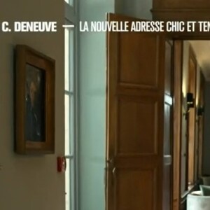 Images de l'ancien château de Catherine Deneuve.