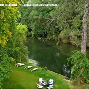 Images de l'ancien château de Catherine Deneuve.