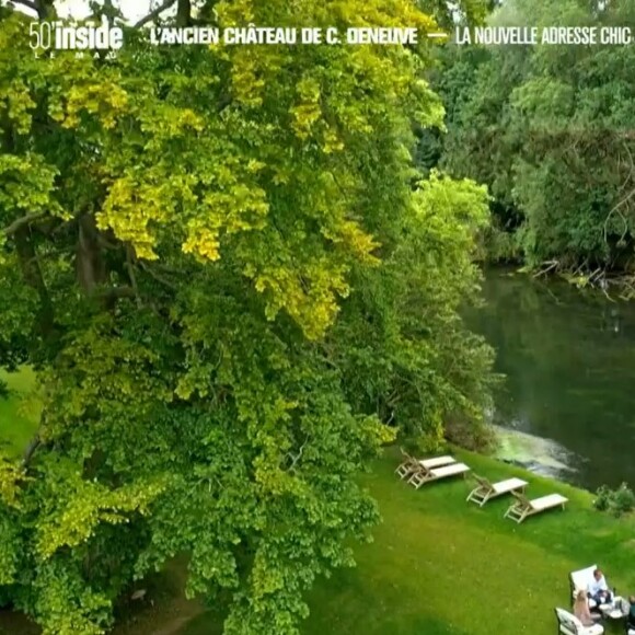 Images de l'ancien château de Catherine Deneuve.