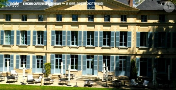 Images de l'ancien château de Catherine Deneuve.