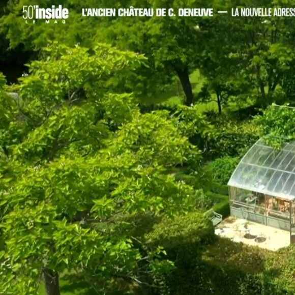 Images de l'ancien château de Catherine Deneuve.