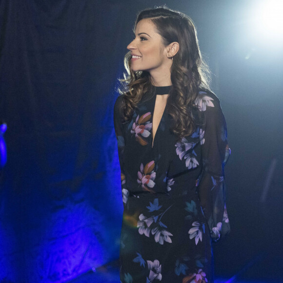 Exclusif - Denitsa Ikonomova - Backstage - Enregistrement de l'émission "La Chanson secrète 11" à Paris, diffusée le 24 juin sur TF1. © Jacovides-Moreau / Bestimage