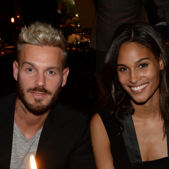 Matt Pokora (M. Pokora), Cindy Bruna - Inauguration de la boutique Audemars Piguet, 15 rue Royale, et présentation de la nouvelle collection Royal Oak Yellow Gold, à Paris, le 26 mai 2016. © Rachid Bellak/Bestimage 