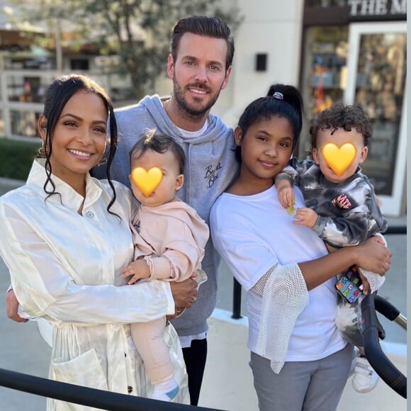 Christina Milian en famille sur Instagram