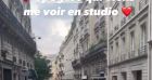 Florian Rossi, le compagnon de Louane qui avance en scooter pour la rejoindre en studio.