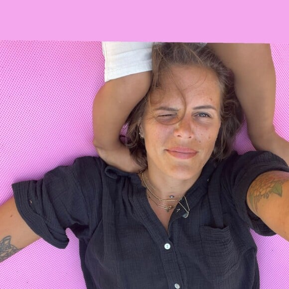 Laure Manaudou maman heureuse