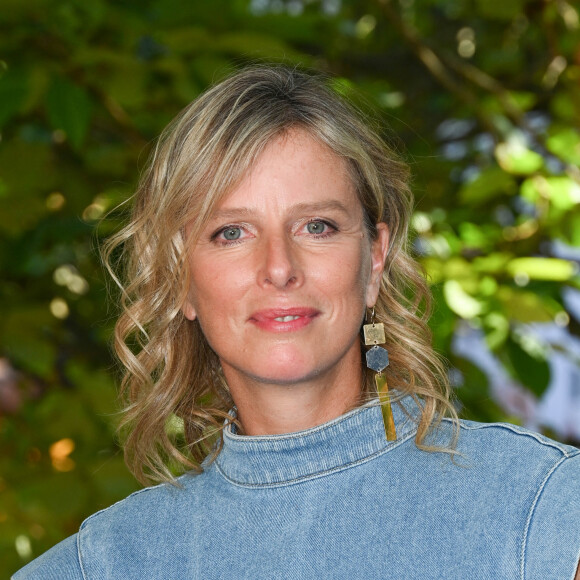 Karin Viard fait sensation au photocall du film "Maria rêve" lors du 15ème festival du film francophone de Angoulême