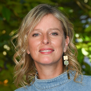 Karin Viard au photocall du film "Maria rêve" lors du 15ème festival du film francophone de Angoulême, France, le 27 août 2022