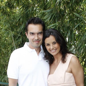 Maxime Chattam et Faustine Bollaert en 2012.