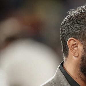 Cyril Hanouna - Célébrités dans les tribunes des internationaux de France de Roland Garros à Paris le 1er juin 2022.