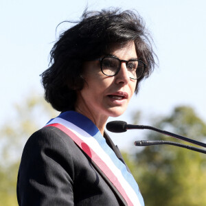 Rachida Dati - La maire de Paris inaugure la promenade Edouard Glissant, à Paris, France, le 21 septembre 2021. © Stéphane Lemouton/Bestimage 