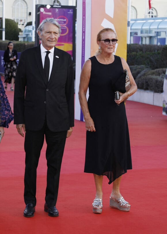 Le maire de Deauville, Philippe Augier - Cérémonie d'ouverture de la 48e édition du Festival du Cinéma Américain de Deauville, le 2 septembre 2022. © Denis Guignebourg/Bestimage