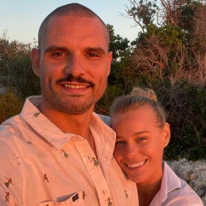 Florent Manaudou et sa compagne Pernille Blume.