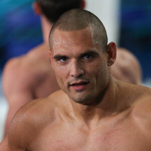 Florent Manaudou de France série (9) 100 m nage libre Hommes lors des championnats du monde de natation à Budapest, Hongrie, le 23 juin 2022. © Laurent Lairys/Panoramic/Bestimage 