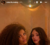Tina Kunakey et Deva Cassel sur Instagram.