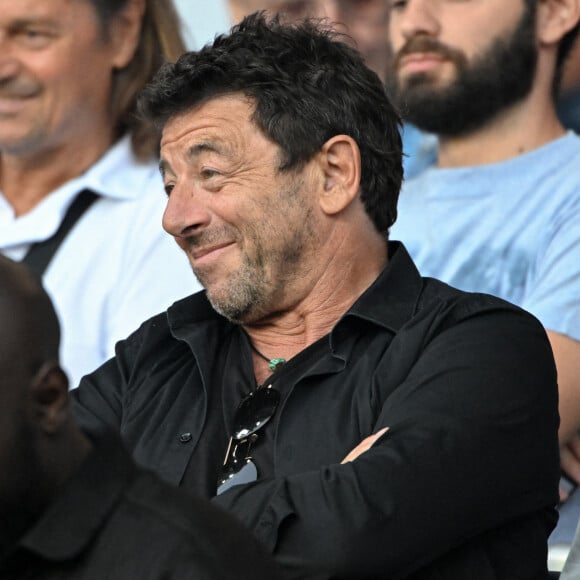 Patrick Bruel - Célébrités au Match de football en ligue 1 Uber Eats PSG - Montpellier (5-2) au Parc des Princes à Paris, France. © Lionel Urman / Panoramic / Bestimage