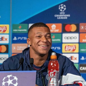 Kylian Mbappé en conférence de presse à Paris, le 5 septembre 2022. 