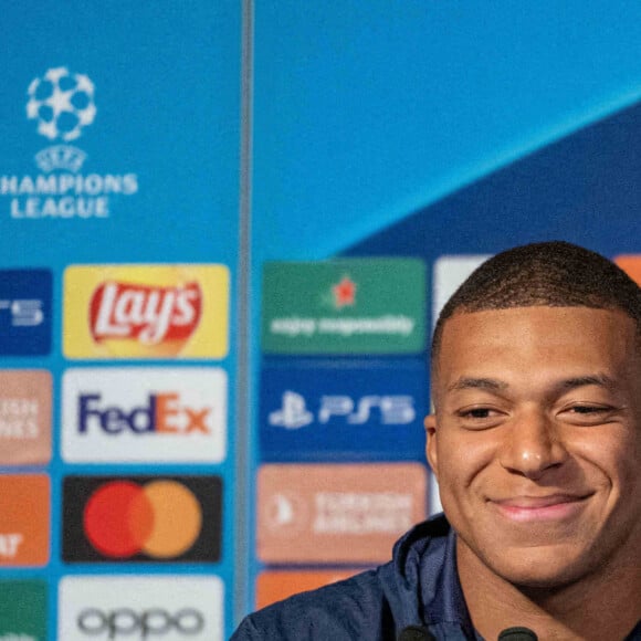 Kylian Mbappé en conférence de presse à Paris, le 5 septembre 2022. 