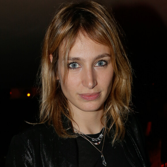 Pauline Lefèvre - Chantal Ladesou aux platines du restaurant "la Gioia" à Paris le 25 février 2015.