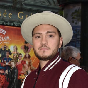 Jeff Panacloc - Le chanteur Soprano inaugure sa statue de cire au Musée Grévin à Paris, France, le 19 septembre 2019. © Giancarlo Gorassini/Bestimage 