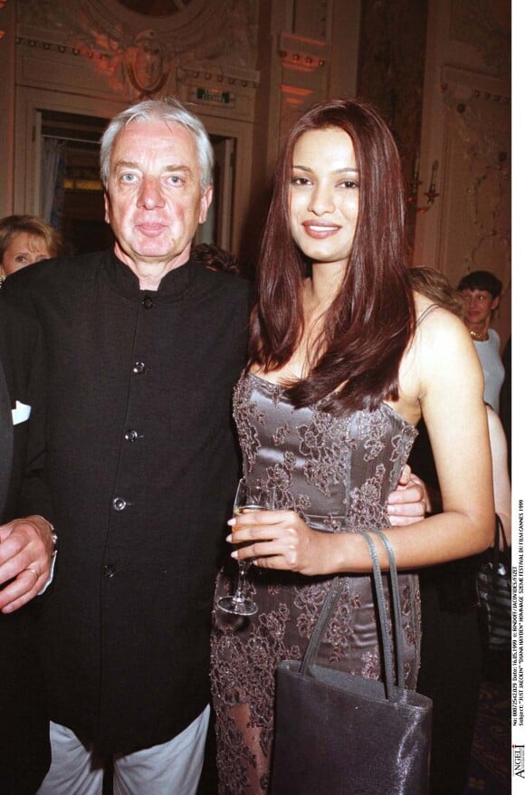 Just Jaeckin et Diana Hayden - Festival de Cannes 1999