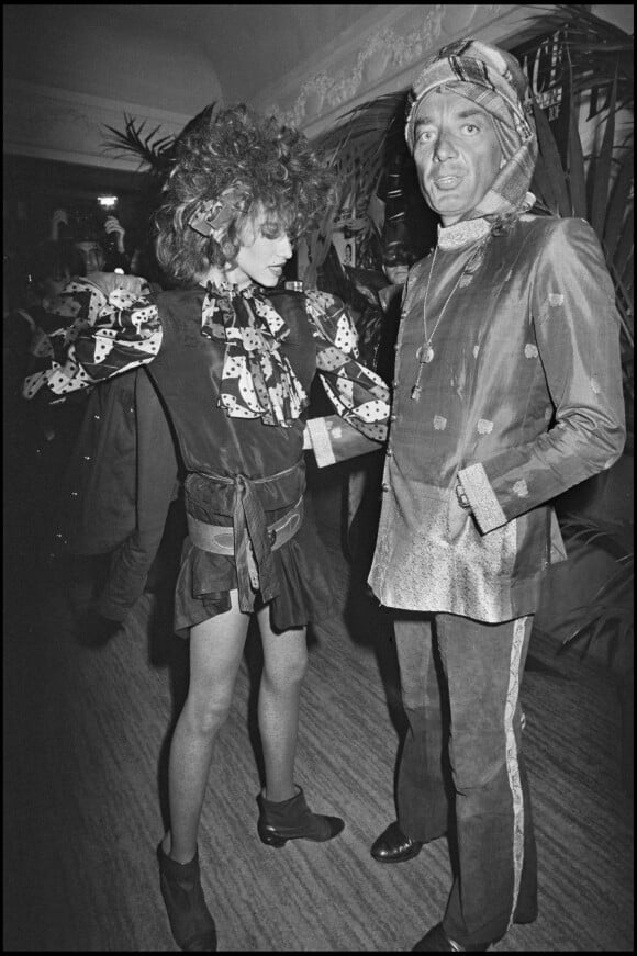 Just Jaeckin lors d'une soirée au Palace en 1981