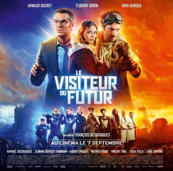 Arnaud Ducret dans le film "Le Visiteur du futur", de François Descraques.