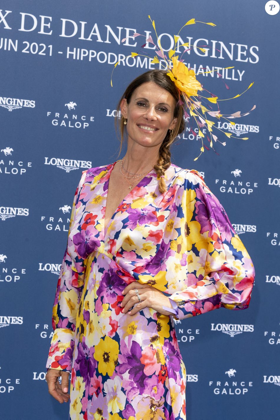 Sophie Thalmann - Prix de Diane Longines à l'hippodrome de Chantilly