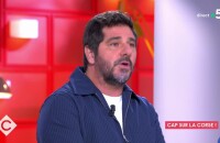 Patrick Fiori sur le plateau de "C à Vous" sur France 5.