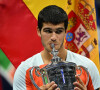 Carlos Alcaraz remporte l'US Open de New York, le 11 septembre 2022.