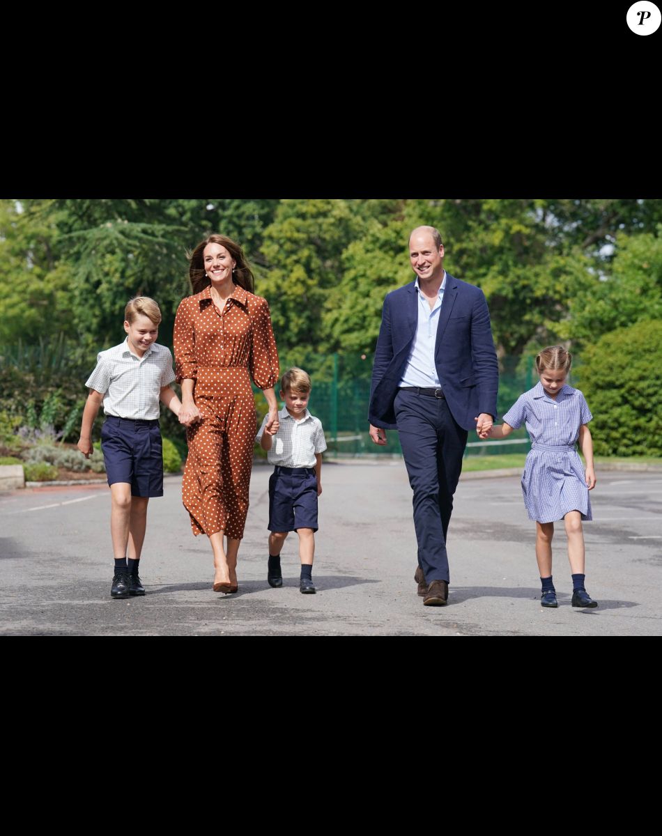 Kate Et William En Plein Deuil : Leurs Enfants George, Charlotte Et ...