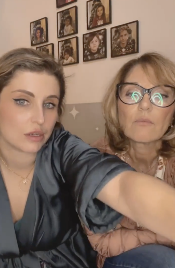 Amandine Pellissard (Familles nombreuses) a fait un live avec sa mère et son frère - Instagram