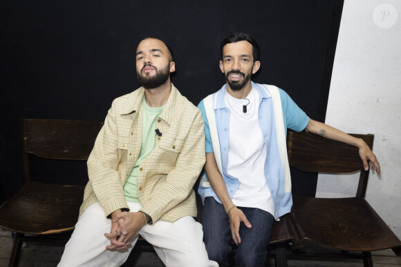 Exclusif - Big Flo et Oli - Backstage - Enregistrement de la dernière émission TPMP (Touche Pas à Mon Poste), présentée par C.Hanouna et diffusée en direct sur C8 le 23 juin 2022 © Jack Tribeca / Bestimage 